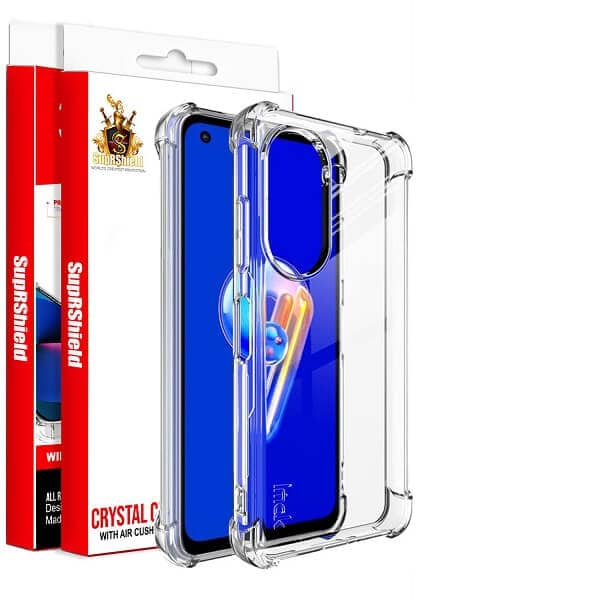 For Asus Zenfone 9 5G SupRShield Clear Case Shockproof Heavy Duty Gel Air Cushion Cover For Asus Zenfone 9 5G SupRShield Clear Case Shockproof Heavy Duty Gel Air Cushion Cover